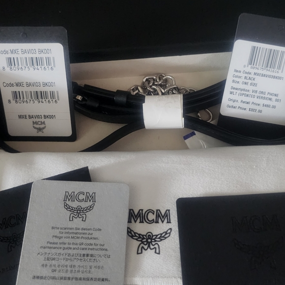 🚫SOLD🚫🆕️MCM Visetos Wallet Crossbody Bag - Picture 15 of 16